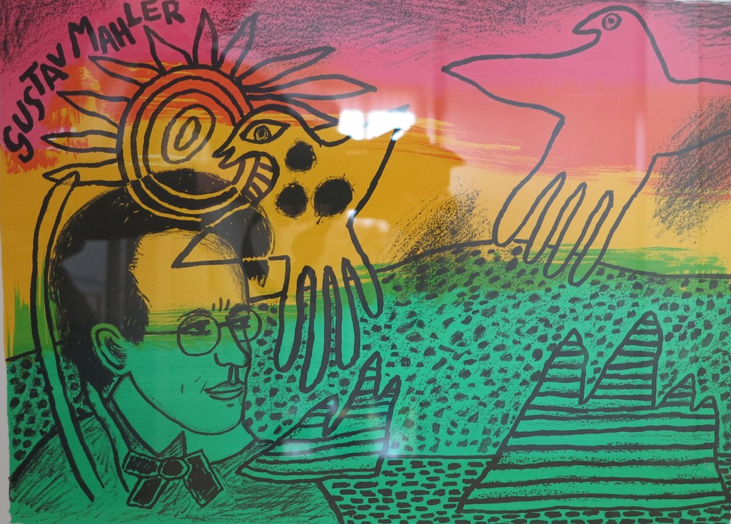 Corneille - Gustav Mahler - Zeefdruk - Handgesigneerd en genummerd kopen? Bied vanaf 295!