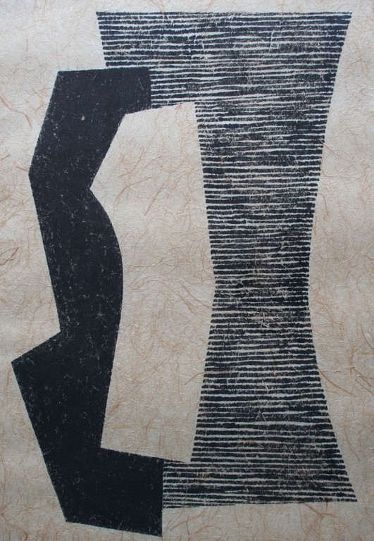 Geni Peter - houtdruk - ingelijst - gesigneerd kopen? Bied vanaf 60!