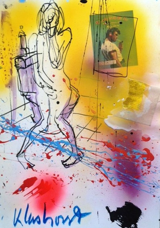 Peter Klashorst, gem. techniek op papier, Morning Drawings kopen? Bied vanaf 1!