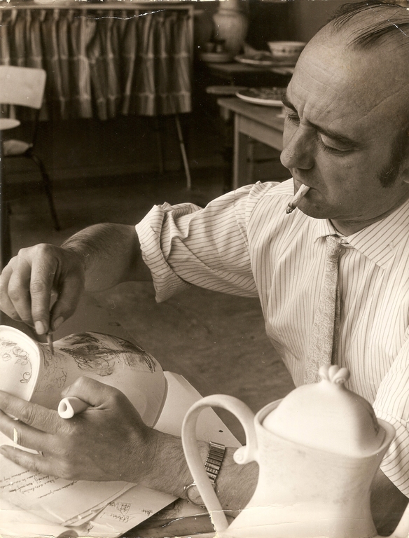 Antonius Hendricus (Toine) Corstjens, Gouache, Zuid Afrika. kopen? Bied vanaf 135!