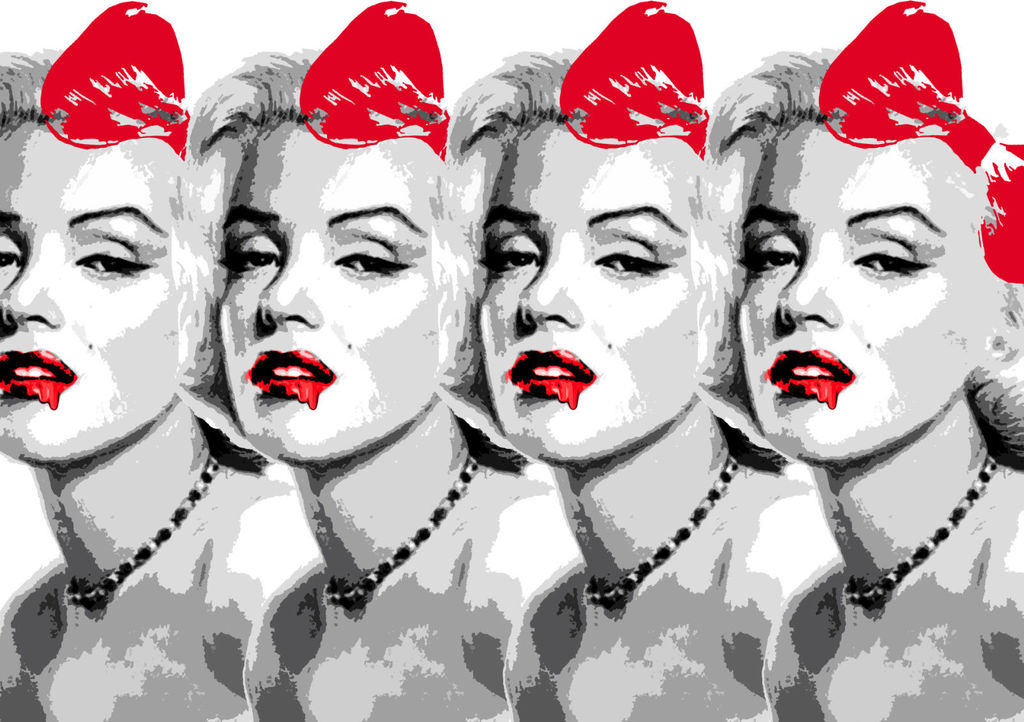 DEATH NYC - Large Print Painting "4 Drip Monroe" Signed Numbered with COA kopen? Bied vanaf 1!