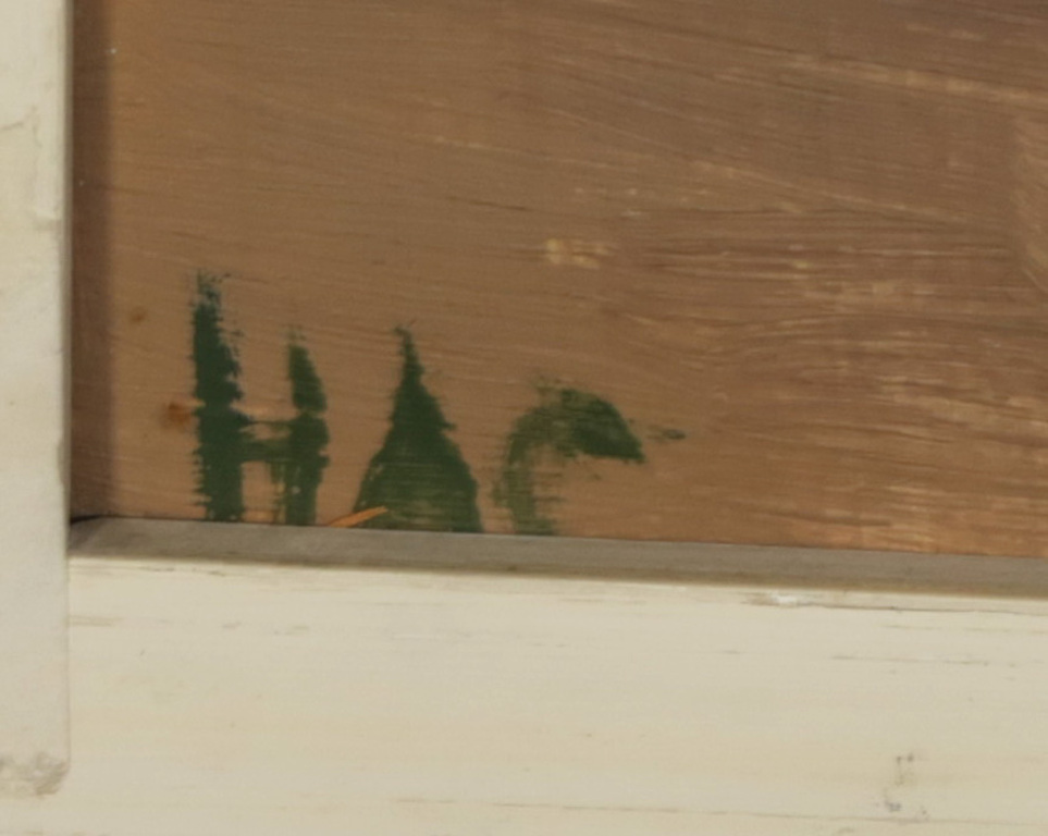 Onbekende kunstenaar: Acryl op board, Stilleven - Ingelijst kopen? Bied vanaf 1!