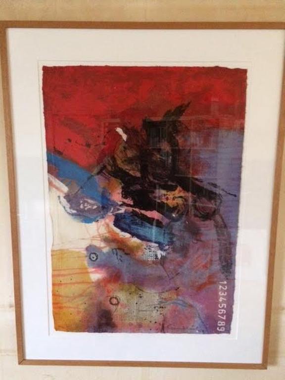 Mohammed Quraish Zeer fraaie Zeefdruk - zonder Titel II Ingelijst (Groot) kopen? Bied vanaf 99!