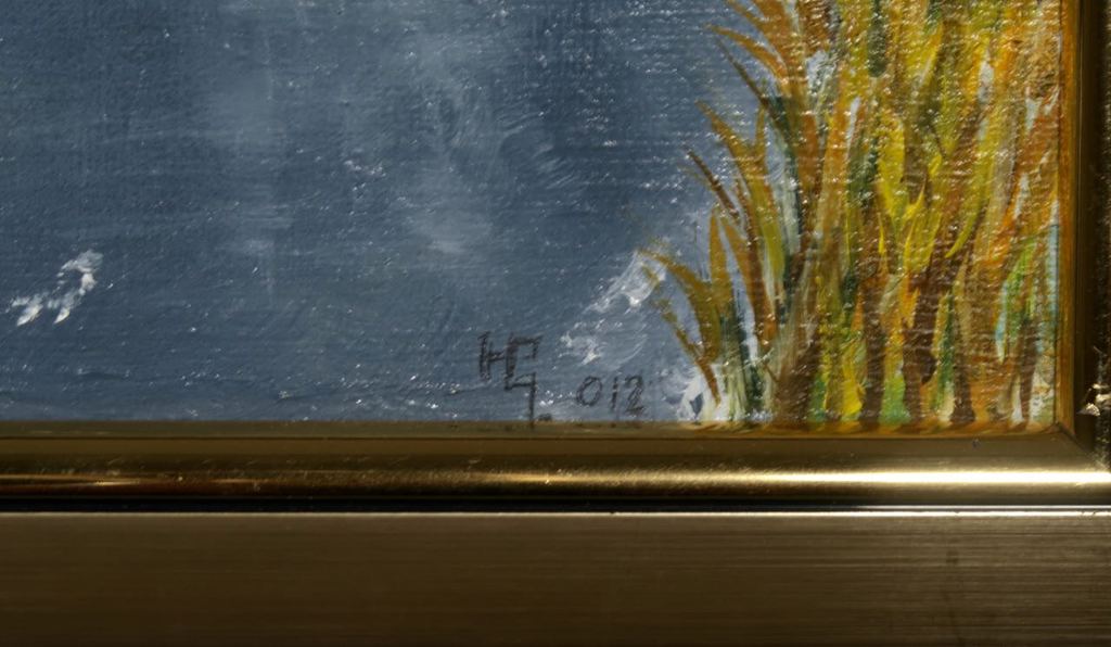 Herman Lievers: Olieverf, Winter nabij Edam - Ingelijst kopen? Bied vanaf 1!