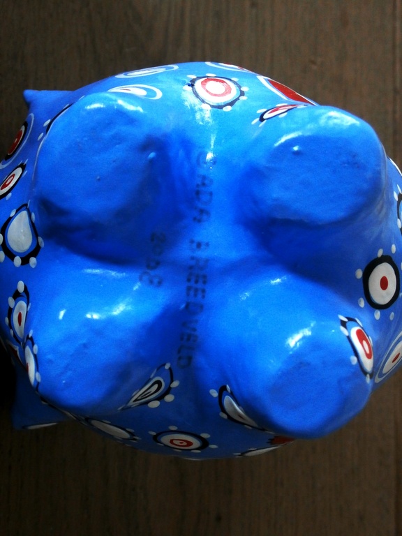 Ada Breedveld - beeld: Blauwe olifant harten - 2008 kopen? Bied vanaf 65!