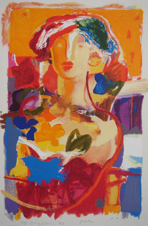 Marta Jedrysko, Zeefdruk, ''Pola'' verkocht voor € 70!