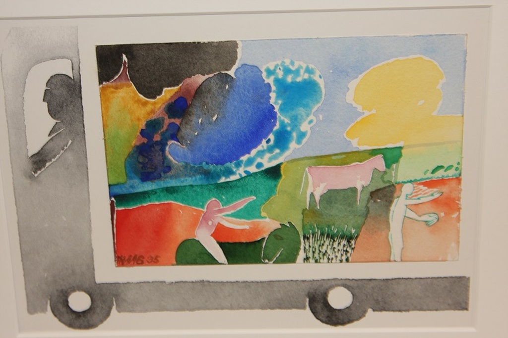 Landschap met vrouw te paard (nr 144) kopen? Bied vanaf 30!