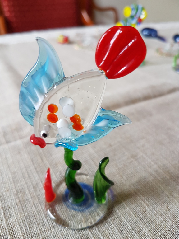 Murano glas vis  art 123 kopen? Bied vanaf 1!
