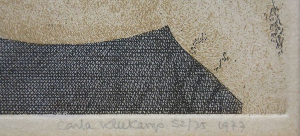 Carla Kleekamp: Ets, In de wereld van... -Ingelijst  kopen? Bied vanaf 1!