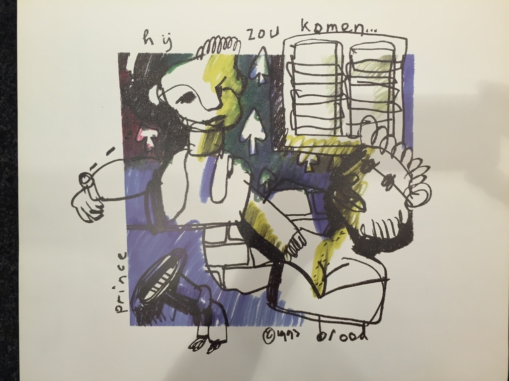 HERMAN BROOD  2 originele ART printen kopen? Bied vanaf 1!