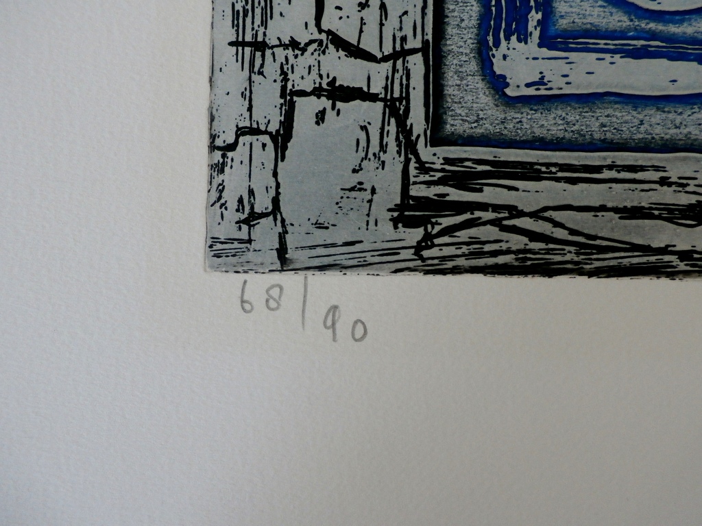 Jan Montyn - ets: Winter (de vier jaargetijden) - 1989 kopen? Bied vanaf 150!