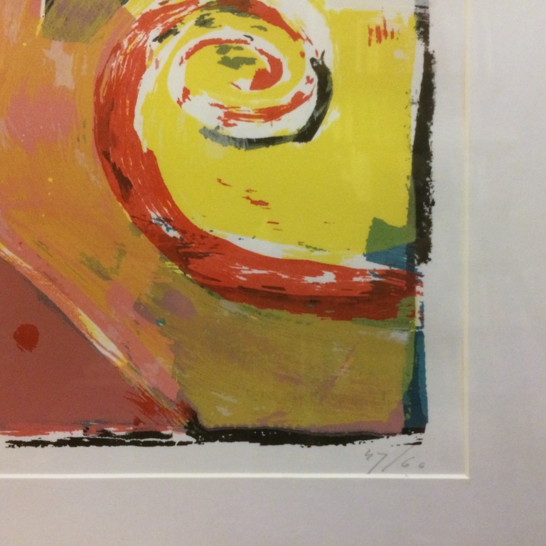 Piet Warffemius - Piet Warffemius - 'Water en vuur', zeefdruk  kopen? Bied vanaf 1!