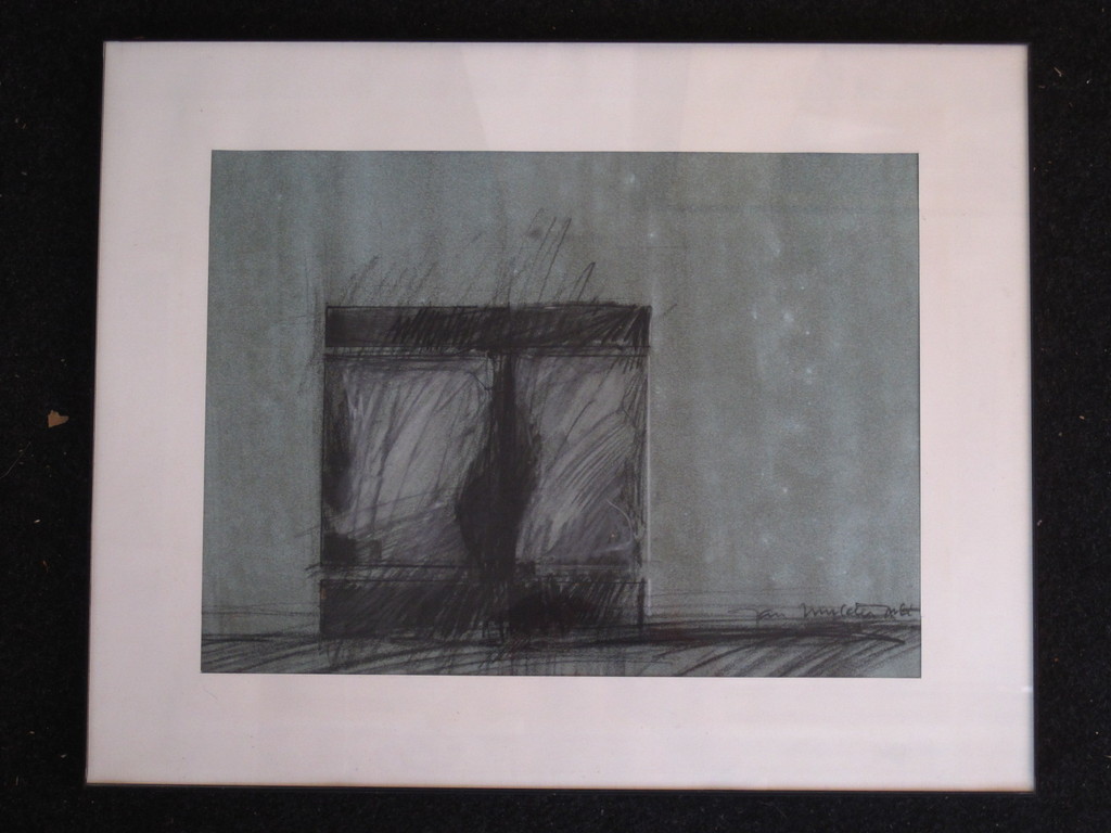 Gesigneerd abstract expressionistische voorstelling gesigneerd Jan Mulder  kopen? Bied vanaf 1!