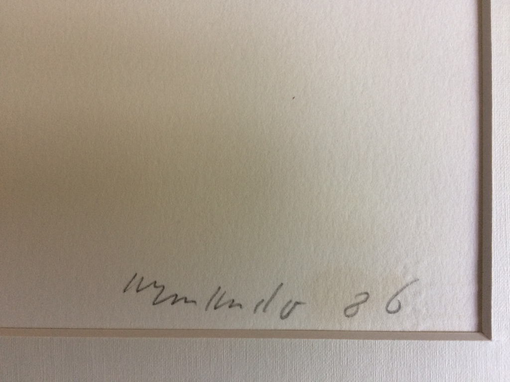 Armando litho, Schuldige Landschaft, gedrukt in 1986 bij Steendrukkerij: 19/35  kopen? Bied vanaf 395!