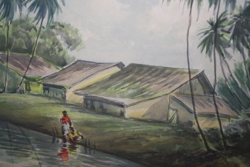 Indonesische school Wassende vrouwen door Suratin kopen? Bied vanaf 1!