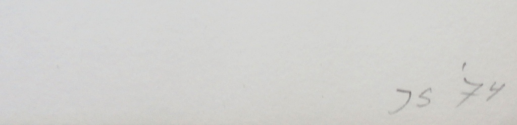 Jan Sierhuis - litho - 1974 kopen? Bied vanaf 25!