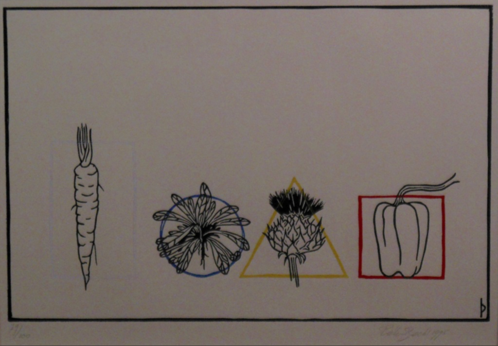 Pieter Becks: Houtsnede, Zonder titel  kopen? Bied vanaf 1!