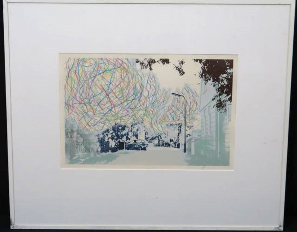 Marian Plug: Litho, Dorp - Ingelijst kopen? Bied vanaf 25!