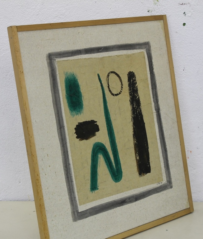 L.P. Boone - L.P. Boone: Gouache, zonder titel kopen? Bied vanaf 20!
