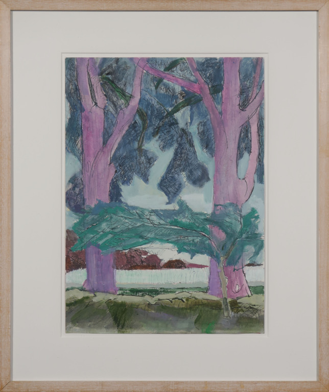 Hans Ebeling Koning: Gouache en Pen, Z.T. - Ingelijst kopen? Bied vanaf 80!