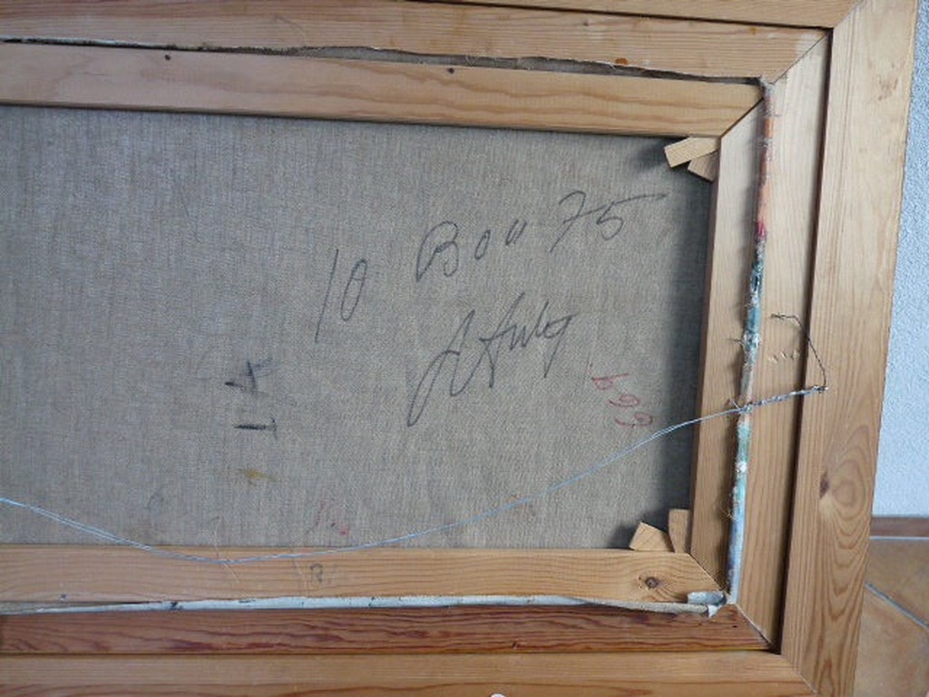 mooi schilderij  een dorp kopen? Bied vanaf 200!