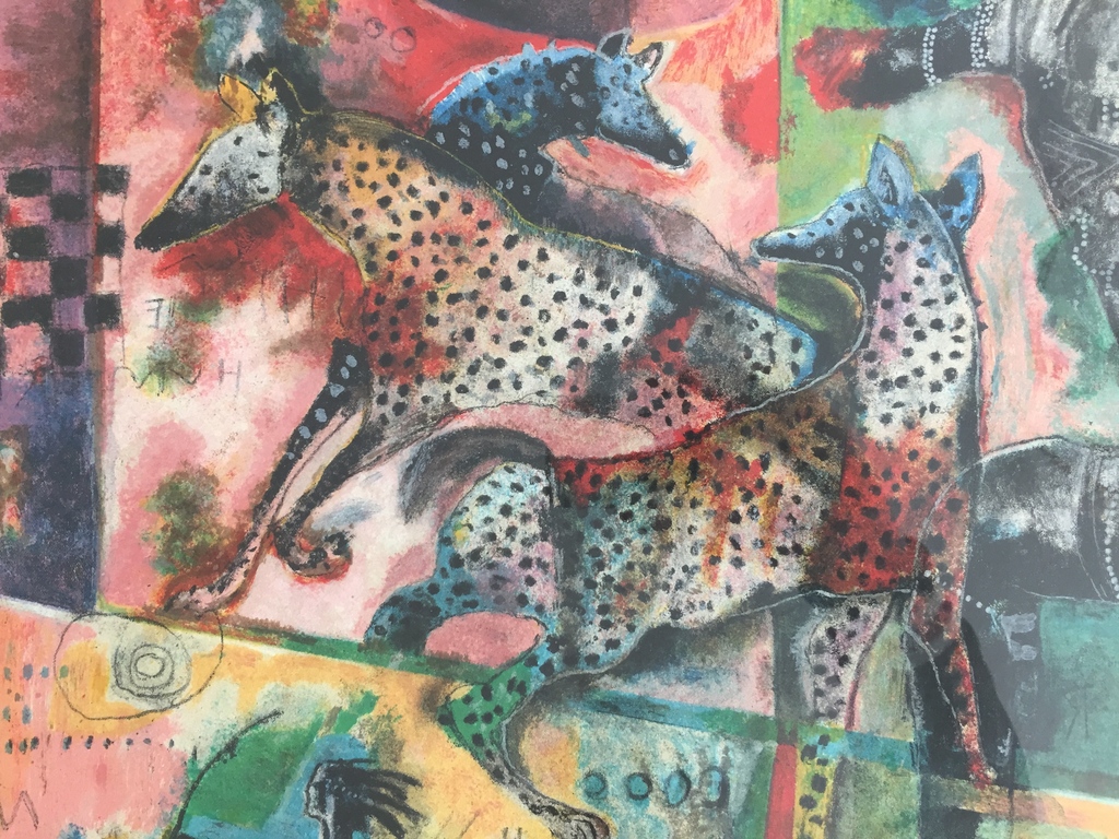 Astrid Engels, kleurenlitho kopen? Bied vanaf 129!