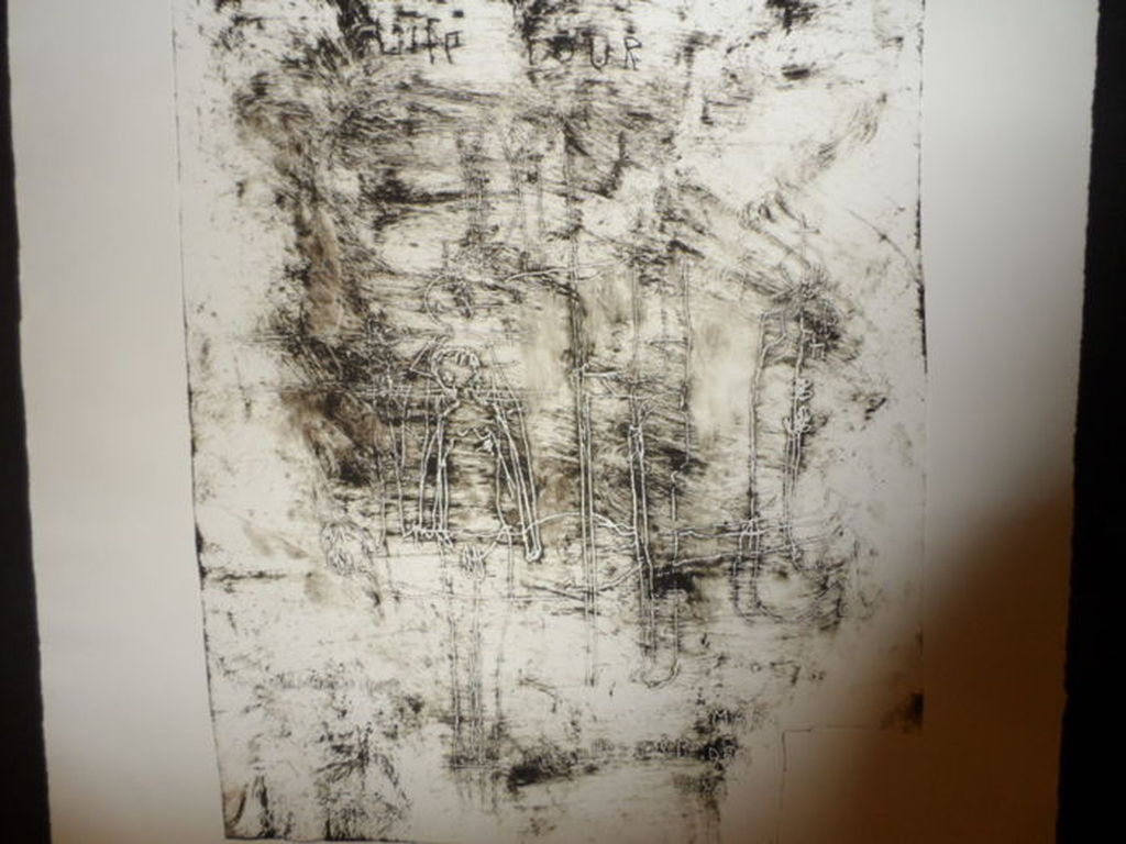 Anton Heyboer - Etching - Erotic Composition - Signed-1951 - 1/1 EDITION kopen? Bied vanaf 100!