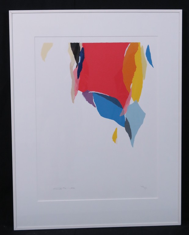 Gerard 't Hart: Zeefdruk, Z.T. - Ingelijst kopen? Bied vanaf 20!