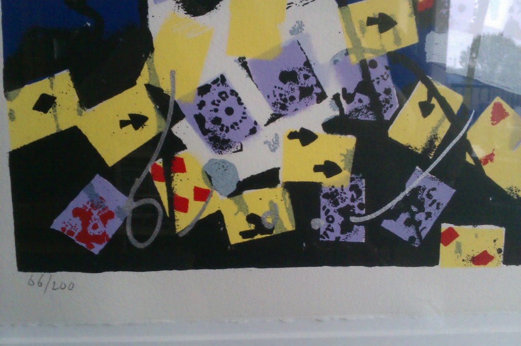 Herman Brood, Casino, zeefdruk 66/200 gesigneerd kopen? Bied vanaf 250!