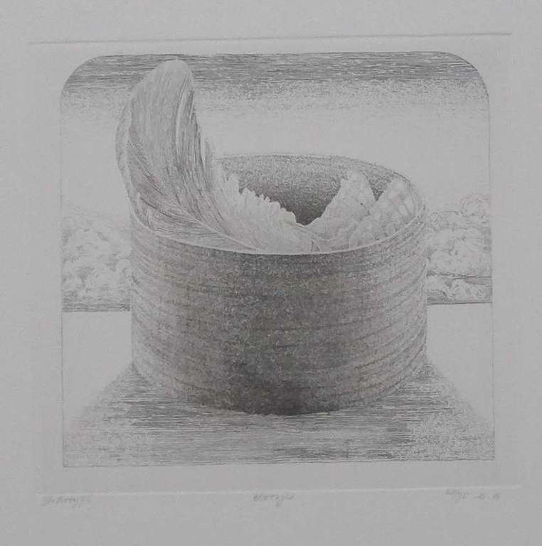 Gerard van Rooy, ets uit 1975 kopen? Bied vanaf 50!