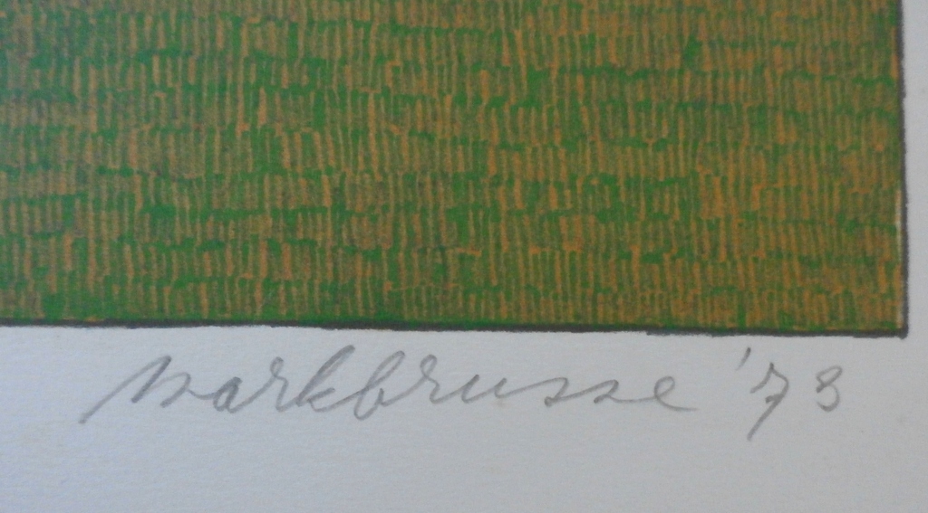 Mark Brusse - litho: Targot - 1973 kopen? Bied vanaf 40!