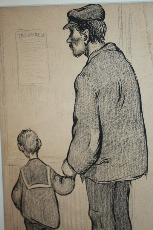 Albert Hahn - POLITIEKE TEKENING TROONREDE kopen? Bied vanaf 22!