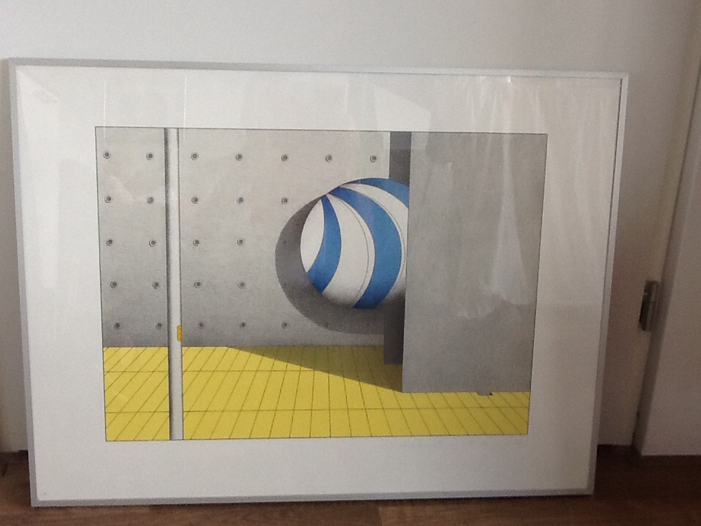 Marinus Fuit : Zeefdruk verkocht voor € 120!