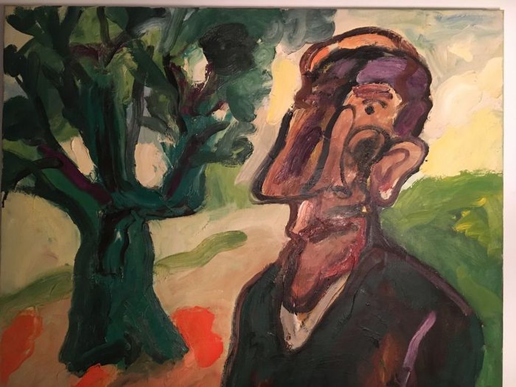 Anton Martineau, Olieverf op linnen, Levensboom kopen? Bied vanaf 650!