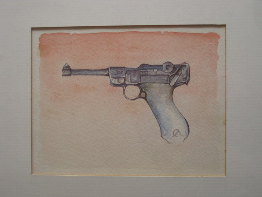 Geëngageerde Kunst Foto/Aquarel "Festival of Fools" Alex Lichtveld Amsterdam "77 kopen? Bied vanaf 1!