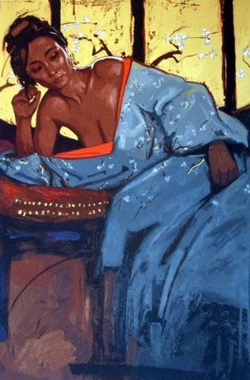 Nico Vrielink - Jeanne I / Jeanne II- groot formaat, gesigneerd verkocht voor € 100!