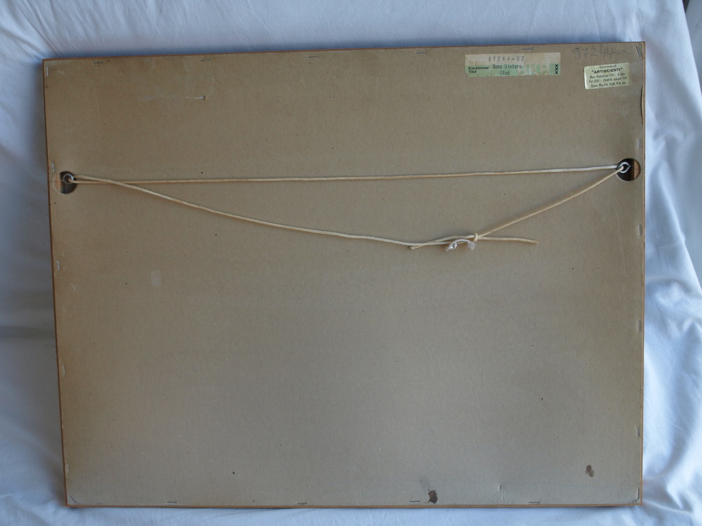 Coos Dieters: Zeefdruk , Stad – gesigneerd & ingelijst – 1976 – nr 13/15  kopen? Bied vanaf 35!