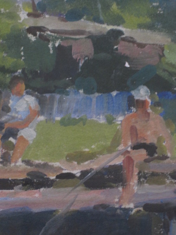 Russische School omstreeks 1950 Aquarel  kopen? Bied vanaf 1!