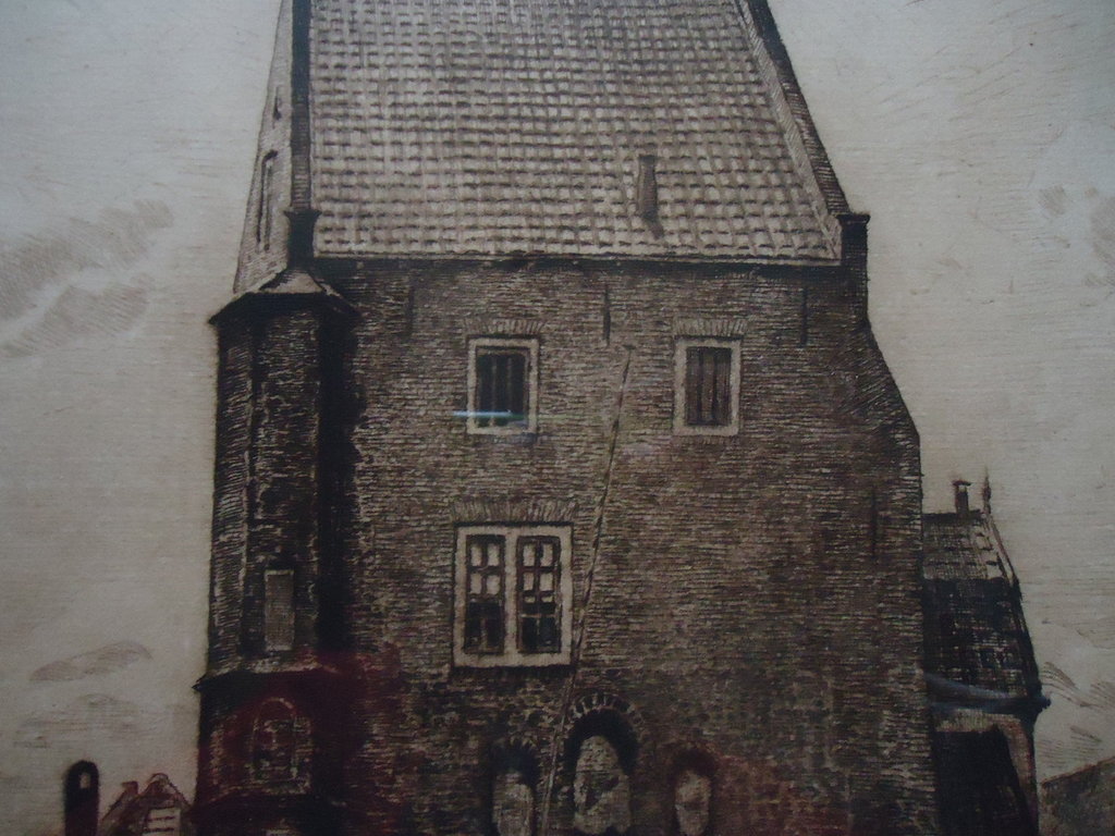 Waalko (J.) Dingemans - Gevangenpoort in Woudrichem (N.B.) kopen? Bied vanaf 75!