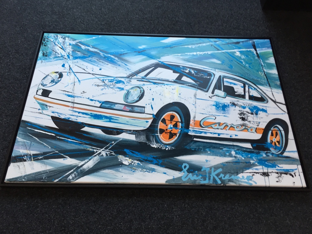 Eric Jan Kremer  acryl op doek  PORSCHE kopen? Bied vanaf 500!