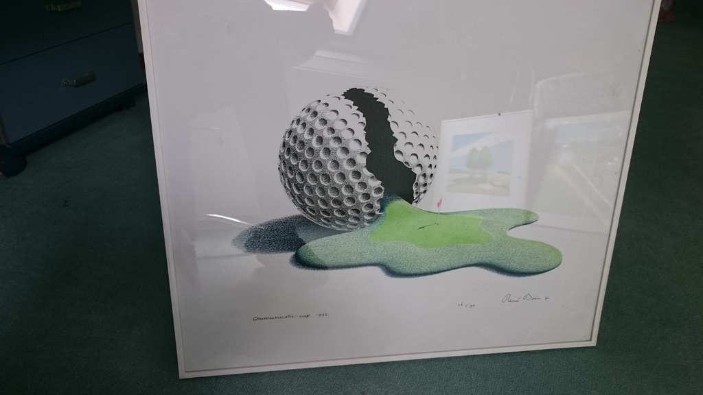 Golf tekeningen van René Boin kopen? Bied vanaf 1!