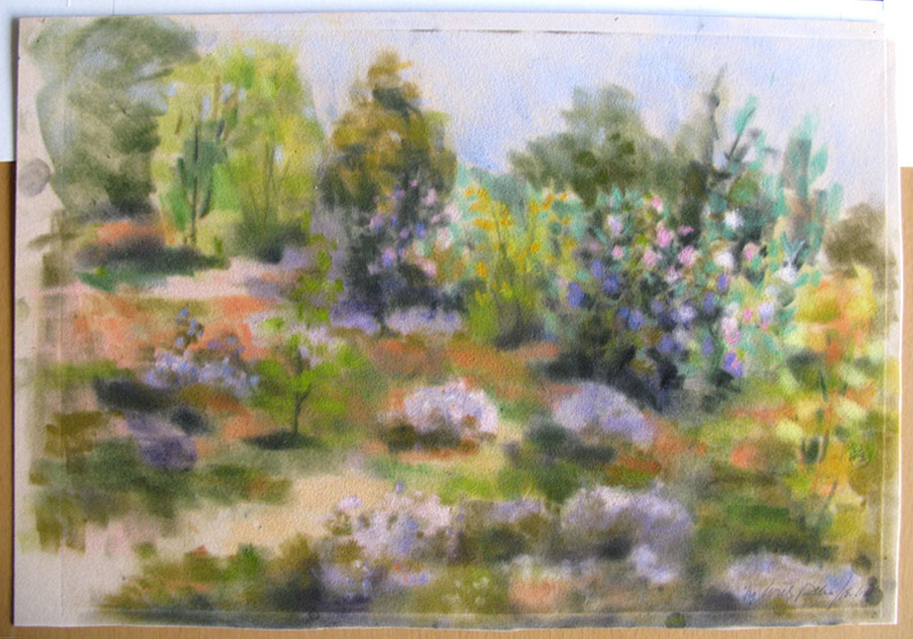 Willy Belinfante - VOORJAAR IN DE PROVENCE - pastel kopen? Bied vanaf 1!