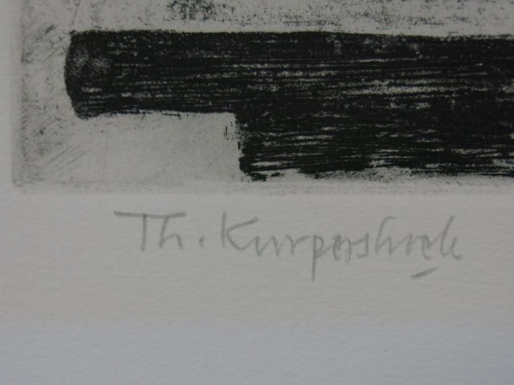 Theo Kurpershoek: Ets, Stilleven met watermeloen II kopen? Bied vanaf 1!