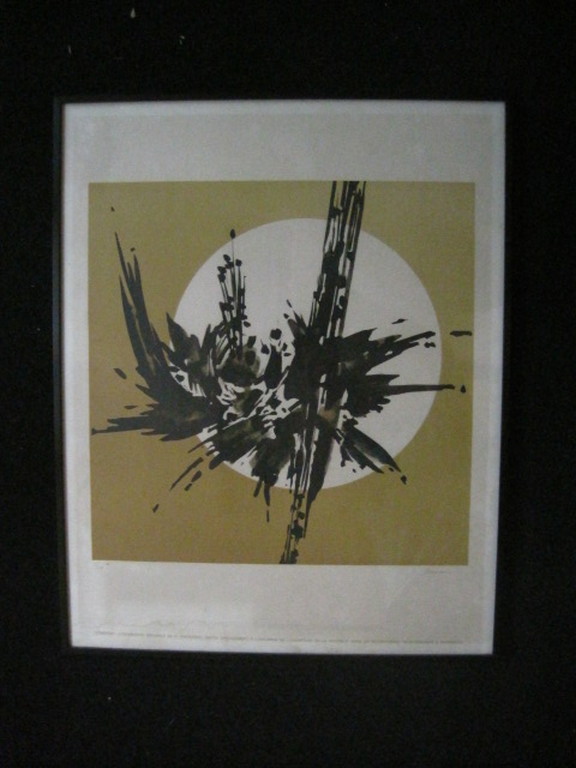Zeldzaam Abstract Grafisch werk van Piet Wiegersma 1920-2009 gesigneerd  kopen? Bied vanaf 1!