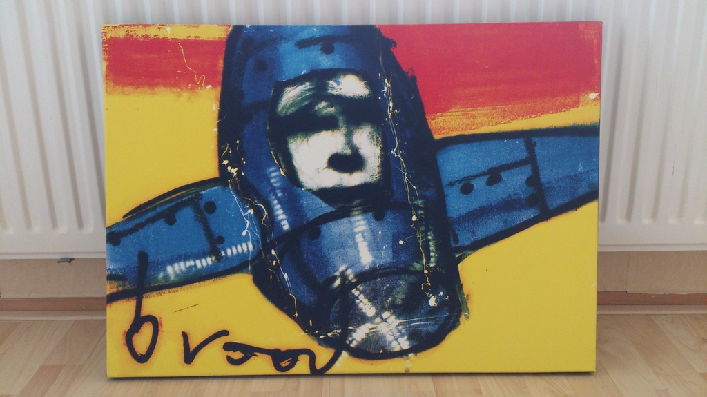 Herman Brood, art print, Touch Down kopen? Bied vanaf 75!