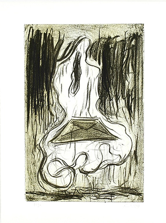 Broeck, Frank van den, Kleurenlitho, zonder titel. kopen? Bied vanaf 75!