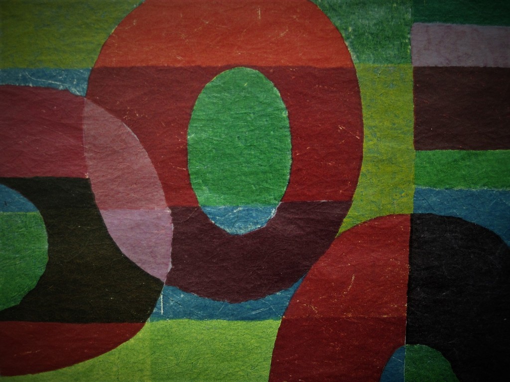 Bijzondere handgekleurde houtdruk van Geni Peter 61/65 Abstracte Compositie  kopen? Bied vanaf 1!