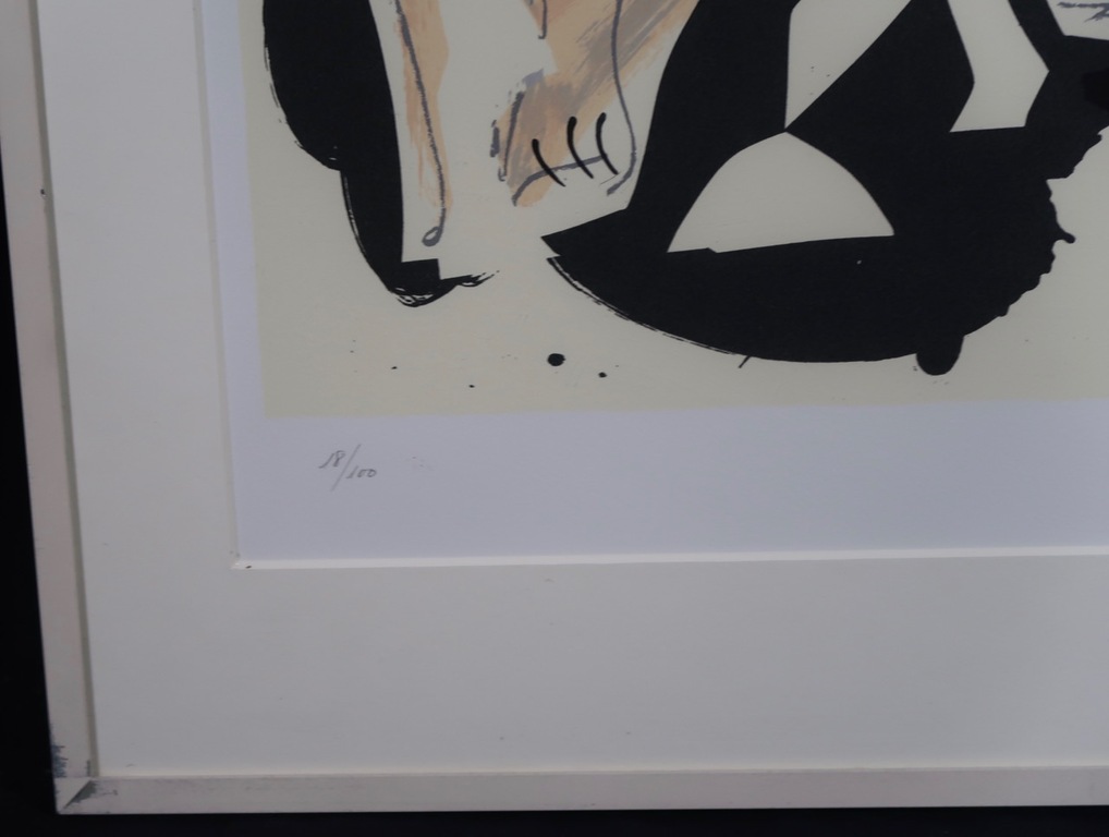 Kees Salentijn: Zeefdruk, Hommage a - Ingelijst kopen? Bied vanaf 40!