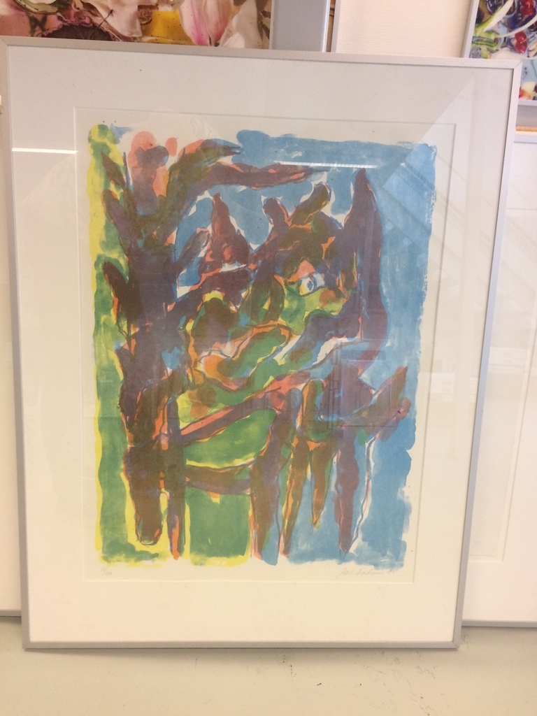 Jan Sierhuis - Jan Sierhuis, Boomdier, litho uit 1985. 11/100 in goede staat. kopen? Bied vanaf 105!