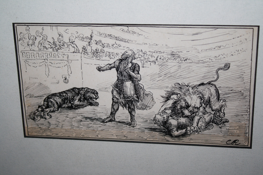 Charles Rochussen - LEEUWEN GEVECHT in ARENA verkocht voor € 90!